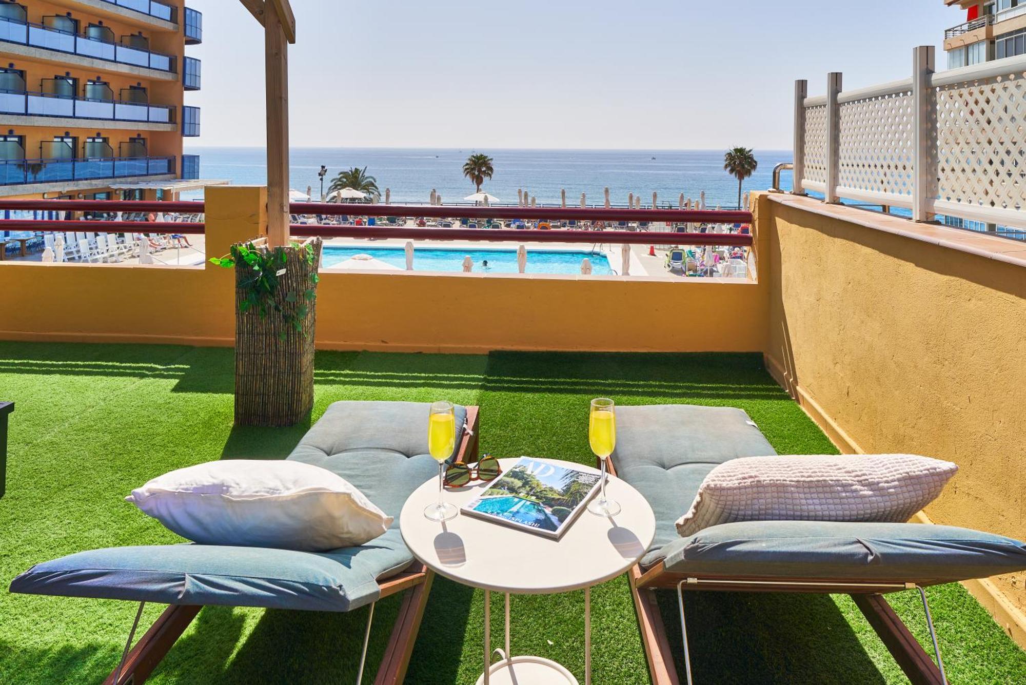פואנגירולה Perfect Beach Location With Roof Terrace מראה חיצוני תמונה